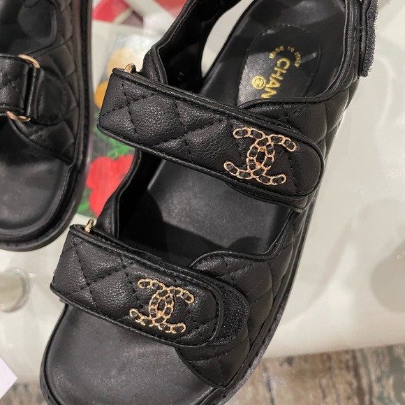 QUILTED SANDALS - Picture 3 of 6